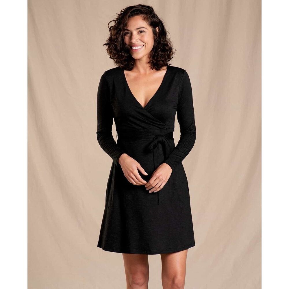 Toad & Co Cue Faux Wrap Dress